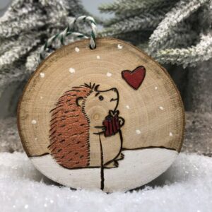 Décoration de Noël en bois