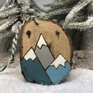 Décoration de Noël en bois