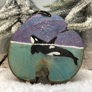 Décoration de Noël en bois