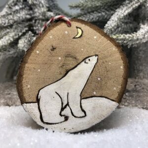 Décoration de Noël en bois