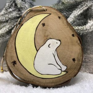 Décoration de Noël en bois