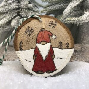 Décoration de Noël en bois