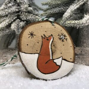 Décoration de Noël en bois