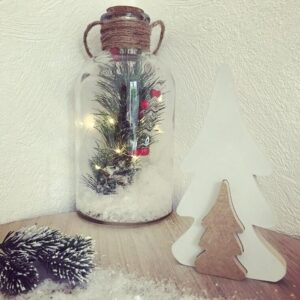 Décoration de Noël en bois à Poser