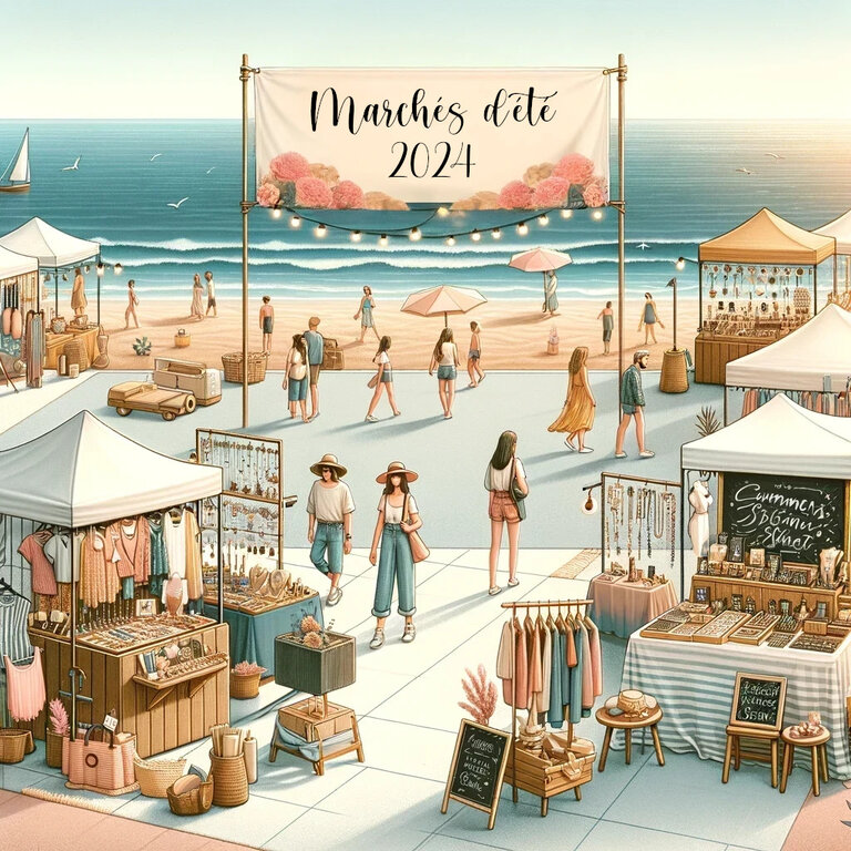 Tatakréa sur les marché d'été 2024 Tatakréa sur les marchés d'été 2024